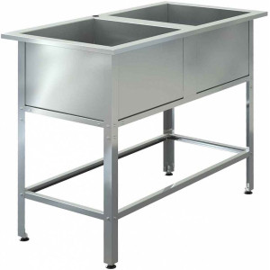 Ванна моечная Assum ВМС-П-2/700 (1600х800х850) в Москве