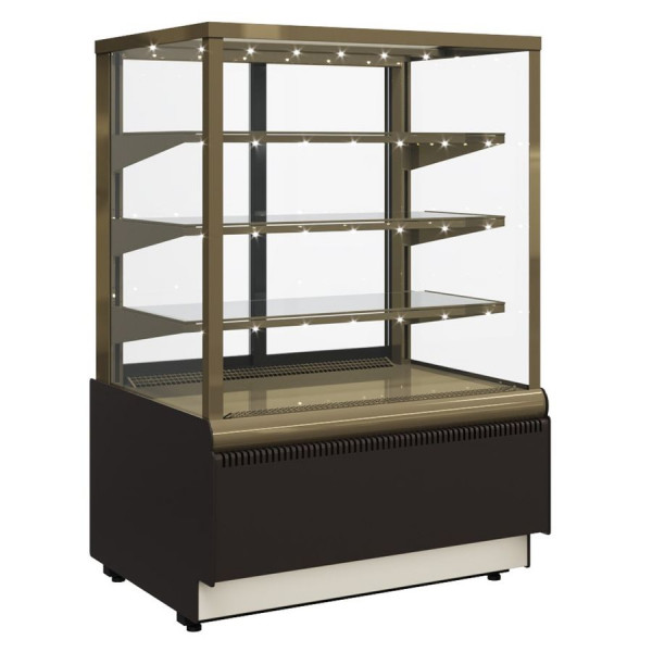 Витрина кондитерская Полюс  KC70 VV 0,9-1 0102-0109 (ВХСв-0,9д Carboma Cube Люкс) в Москве