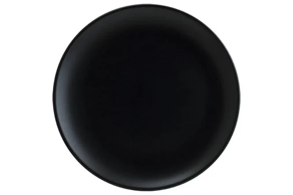 Bonna NOTTE Тарелка плоская NOT GRM 25 DZ (25 см, матовый черный) в Москве
