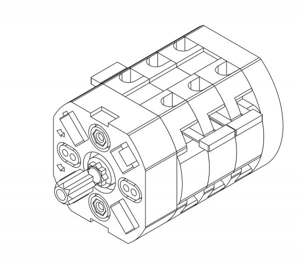 Трехфазный переключатель, Sanremo, арт.10122060A в Москве