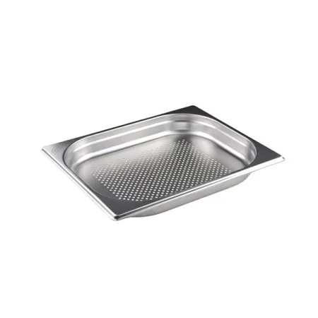MGsteel Гастроемкость 1/2  h=40 мм. 2 л. нерж. перфорир. d=4 мм. /1/6/12/ в Москве