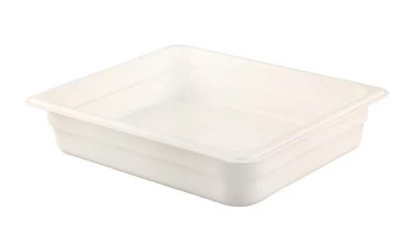 Гастроемкость из пластика Рестола 422107416, 1/2 h 65 мм, белая в Москве
