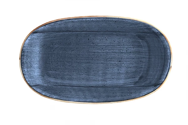 Bonna Aura Dusk Блюдо овальное ADK GRM 24 OKY (24х14 см, синий) в Москве