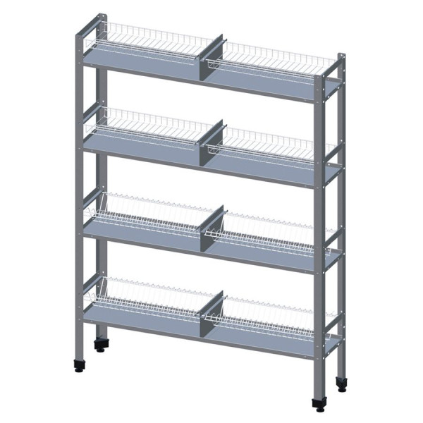 Стеллаж кухонный Технологии Юга ПКТ-4/1200-ЮТ в Москве