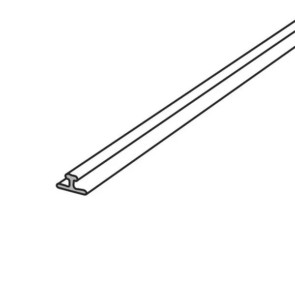 T-профиль пластиковый 270004-00-1330 для крепления разделителей на полке T-Rail 10, длина 1330мм в Москве