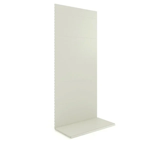 Основа пристенного стеллажа (L=1250, H=2160, шагрень, RAL 9010) в Москве