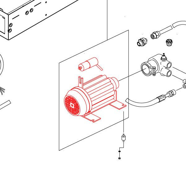 Электродвигатель 130 Вт, 230 В, Sanremo, арт.10252098B в Москве