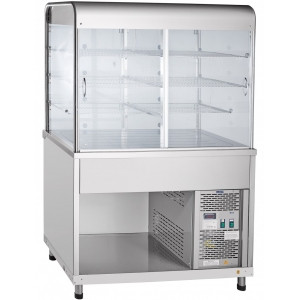 Прилавок-витрина холодильный Abat ПВВ(Н)-70КМ-С-НШ Аста в Москве