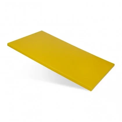 Доска разделочная 530х325х18 мм желтая пластик в Москве