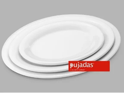 M.Pujadas, S.A. Блюдо 22184 black (овал, 34,2х26,8 см, меламин)