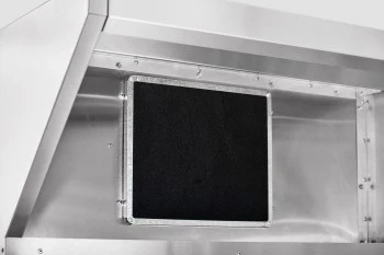 Зонт вытяжн. встраив. ЗВВ-10-6/4П-01 с пароконденс. для конвек. печи КЭП-10П-01 (869х1045х328,5 мм)