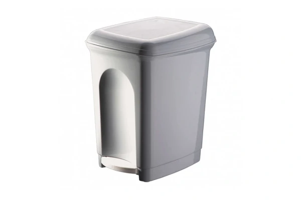 Контейнер для мусора 431202630 (светло-серый, 7л, с педалью) в Москве