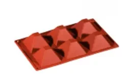 Pavoni I.S.p.A. Форма силиконовая FR 007 (пирамида, 71x71, h40) в Москве