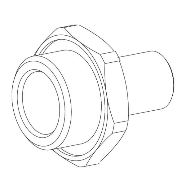 Фитинг задний c краном1/4, Sanremo, арт.10402530B в Москве