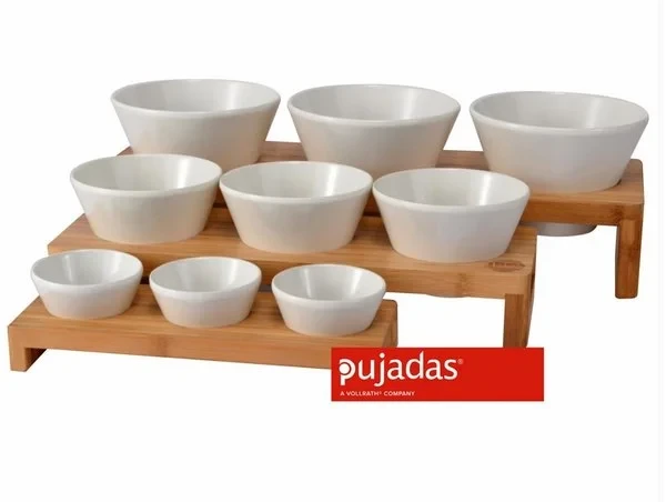 M.Pujadas, S.A. Емкость 22221 (комплект 3шт, с подставкой, 400х130мм, h 60мм) в Москве