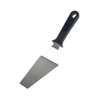 Лопатка кондитерская Катунь КТ-ПФ-ЛК-04 (изогнутая, ручка 133мм, 36-75х135мм нерж/пласт) в Москве