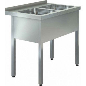 Ванна моечная Assum ВМЦ-П2-2/400 Н (1200х600х850) в Москве