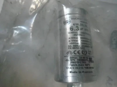 Конденсатор мотора 6,3 mF KCN1003A для печей конвекционных электрических серий XEBC, XEVC