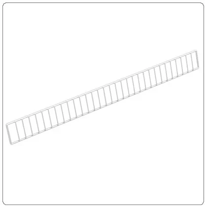 T-FL 0500037-61_Ограничитель фронтальный угла внутреннего G=370, H=85 в Москве