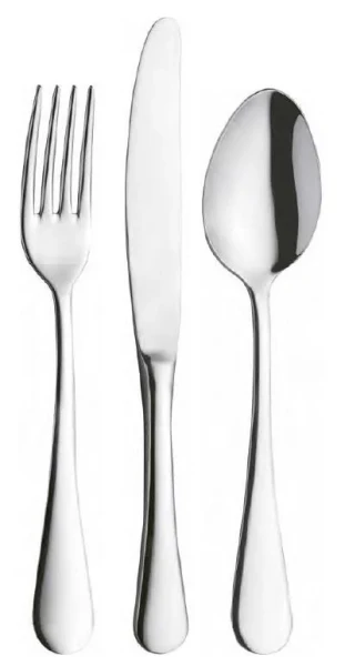 ABERT S.p.A. серия Matisse Ложка чайная CF121. Длина: 137 мм. Толщина: 2,5мм. Материал: нержавеющая сталь 18/10 в Москве