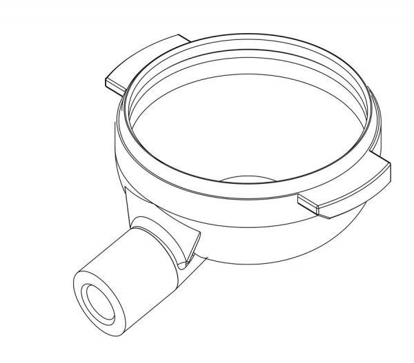 Корпус фильтродержателя CW510L, Sanremo, арт. 10054000A в Москве