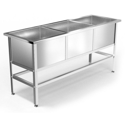 Ванна моечная GPsteel ВМ-3/430-с-(GP)