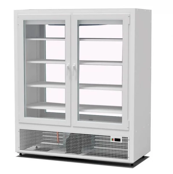 Шкаф холодильный низкотемпературный серии ШНУП1ТУ-1,4 С2 (В, -18 "Премьер"), оконный стеклопакет в Москве