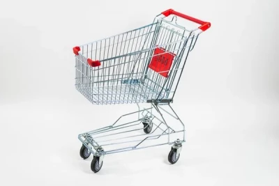 SUZHOU JINTA IMPORTS&EXPORTS CO.,LTD Тележка покупател. JT-E10 (80л, с дет. сид., цинк, пластик кр.)