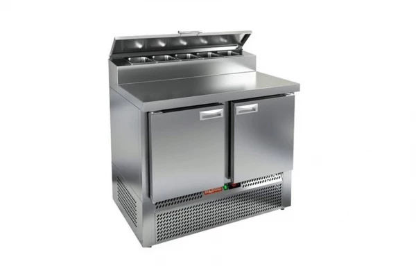 Стол охлаждаемый высокотемпературный тип HT модель PZE2-11/GN (1/6H) для пиццы в Москве