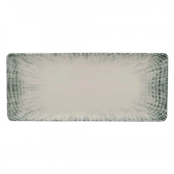 Блюдо KUTAHYA серии Iceberg BNTAN35X15DU891311, плоское прямоугольное без полей , 35х15см, h2,4см в Москве