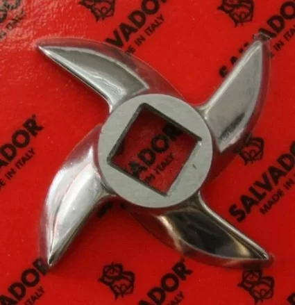 Нож 100002 для мясорубки, Enterprise, мод.8 т.м. Salvinox (4 литых гнутых лезвия) в Москве