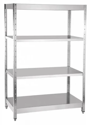 Стеллаж кухонный СК-3-4 (1200х400х1740мм) нерж