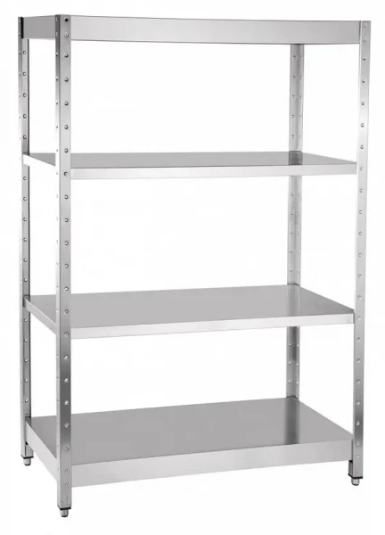 Стеллаж кухонный СК-3-4 (1200х400х1740мм) нерж в Москве