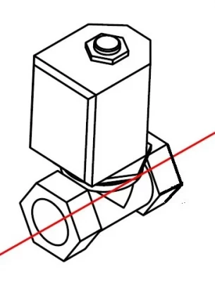 Клапан соленоидный TSY00665 для машин стиральных т.м. TOLON