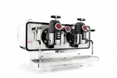 Кофемашина Sanremo Opera 2 низкие гр. стальная-белая