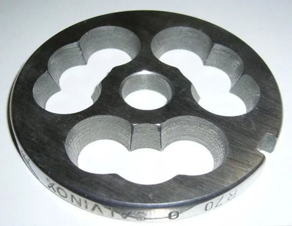 Решетка 100655 для мясорубки, Unger, R/70 т.м. Salvinox, подрезная в Москве