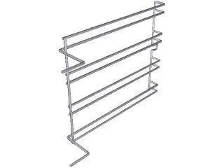 Направляющая KGRL1090B (левая/правая) для печей конвекционных т.м. Unox, серии XF, мод. XF023 в Москве